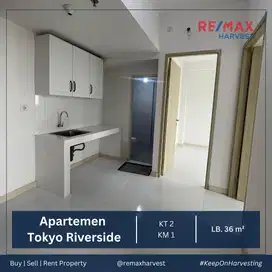JUAL MURAH HARGA RUGI APARTEMEN TOKYO RIVERSIDE TOWER GINZA 2BR PIK 2