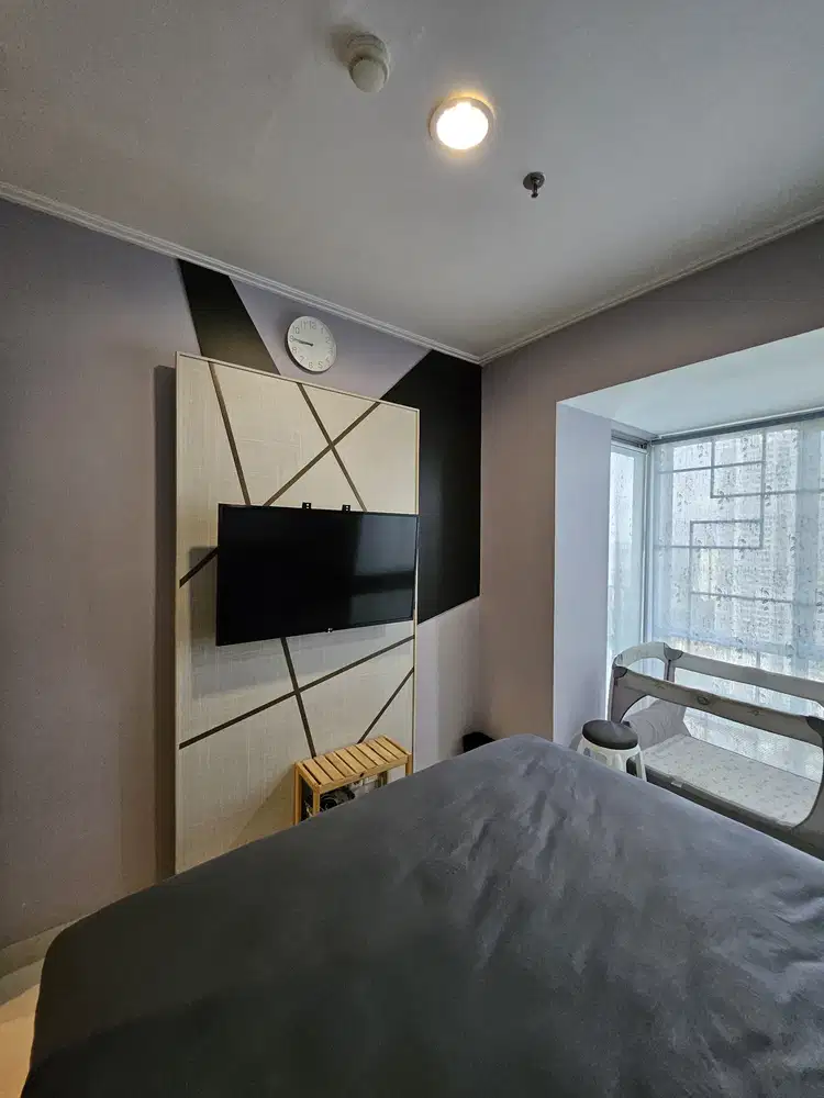 The Mansion Bougenville Apr 2 kamar 49m2 Furnished Cantik Murah