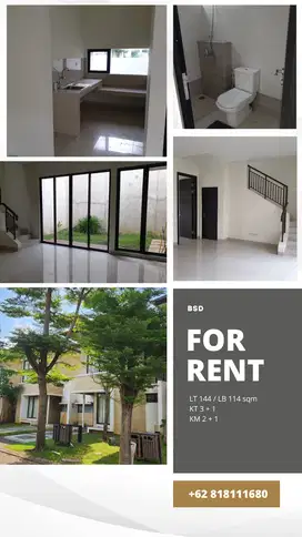 Disewakan Rumah di Illustria Eminent BSD