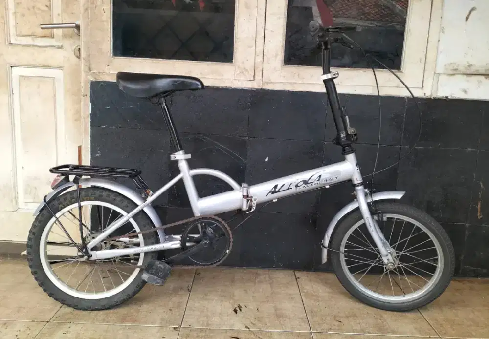 Sepeda lipat ukuran 16 normal siap gowes