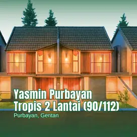 Rumah 2 Lantai di Purbayan, Gentan - Nuansa Tropis dengan Lahan Ideal