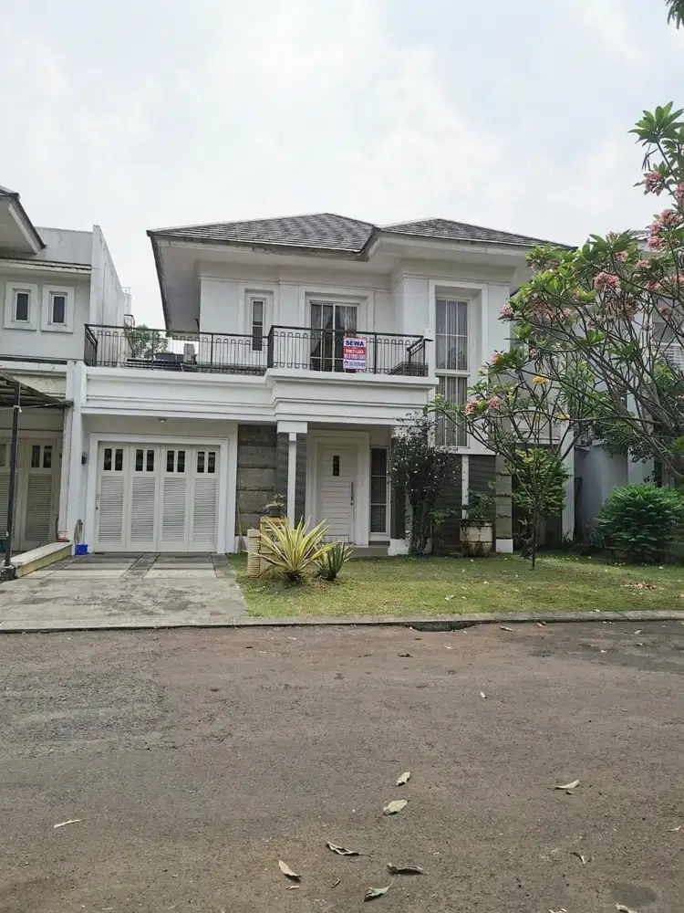 Disewakan Rumah Mewah Full Furnish di Alam Sutera Siap Huni