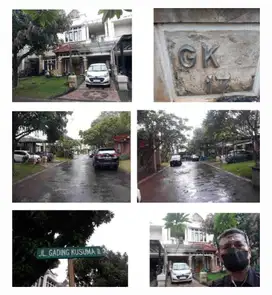 Dijual Rumah Lelang HGB Perumahan Gading Kusuma