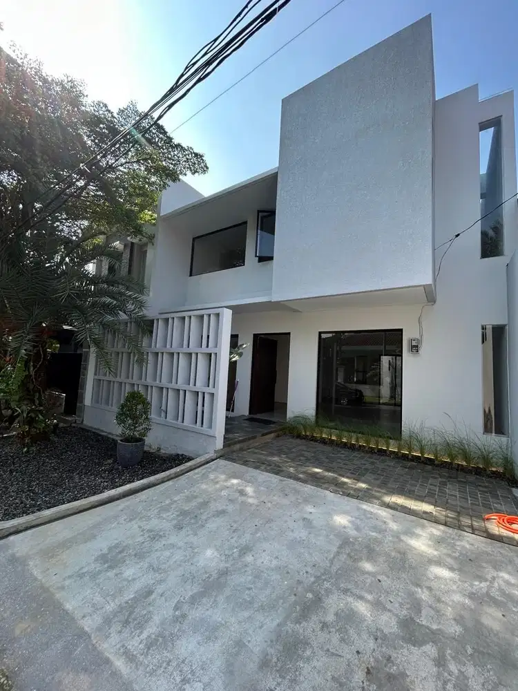 RUMAH BARU DESIGN MODERN TROPICAL LEBAK BULUS