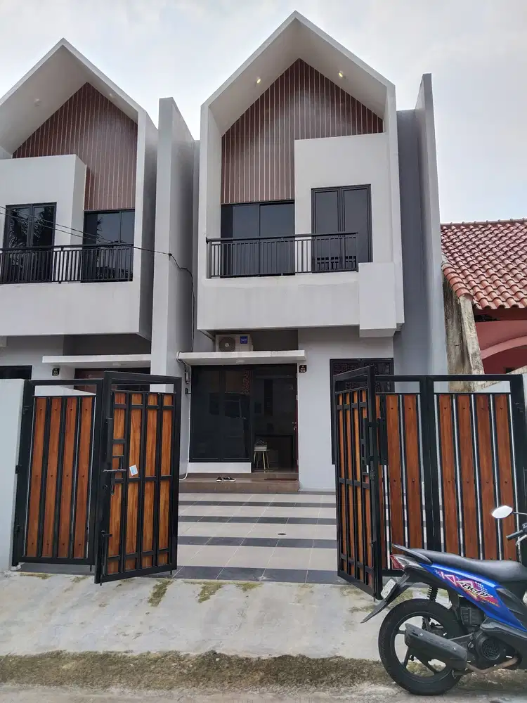 Rumah siap huni dkt tol jatiasih 820jt free biaya