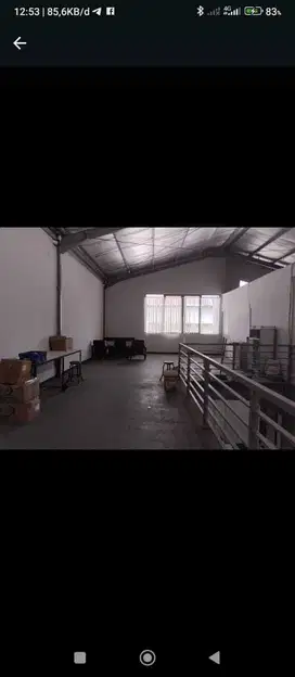 Disewakan gudang bersih murah strategis di sayap tamamn kopo indah