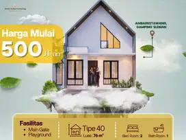 Rumah Murah Jogja SHM Lokasi Strategis dekat Kampus UMY