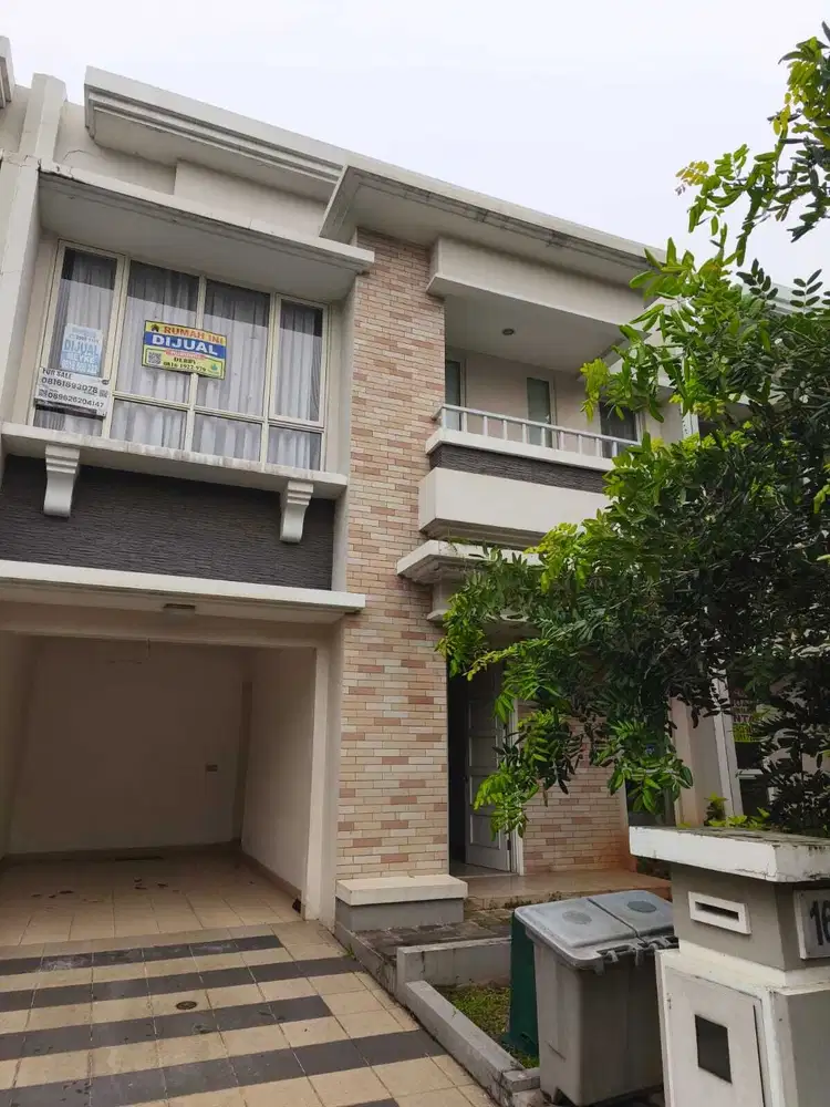 Dijual Rumah 2 Lantai Full Furnish di Summarecon Serpong Siap Huni