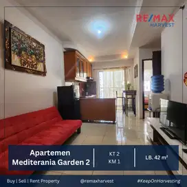 DIJUAL MURAH APARTEMEN MEDITERANIA 2 TOWER E 2BR FURNISH JAKARTA BARAT