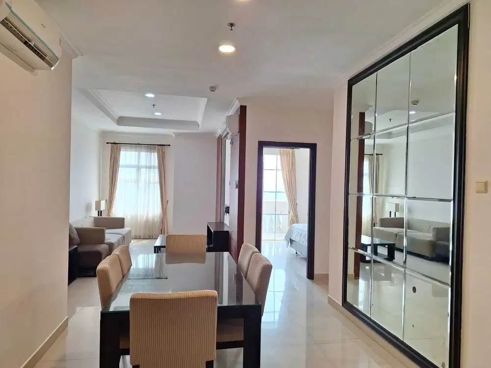 Disewakan Apartment 2 BR Fully Furnished Belleza Permata Hijau JakSel