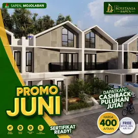 Bosstania Sapen – Rumah 2 Lantai Eksklusif di Solo. Harga 580 Juta Net