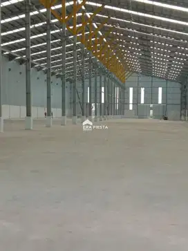 Disewakan Gudang Luas Plong Siap Pakai di Kawasan Industri Kotabumi