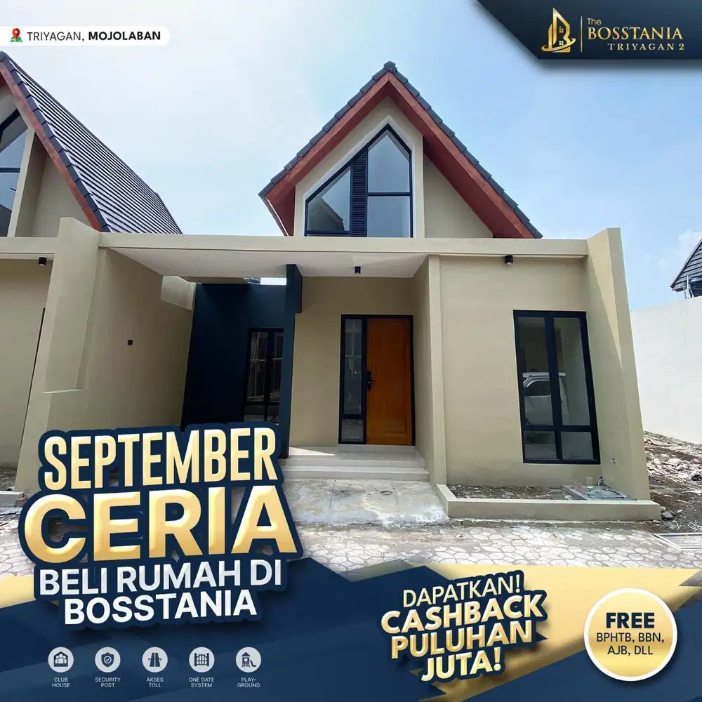 Rumah 1 Lantai Modern dengan Legalitas Aman (SHM)