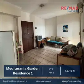 JUAL MURAH MEDITERANIA GARDEN RESIDENCE 1 TOWER BOUGENVILLE 2BR FURNIS
