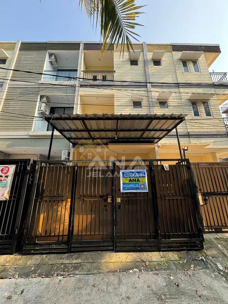 ANA RUMAH UK 4.5X15M LOKASI BAGUS KOMP KAVLING POLRI JELAMBAR ka