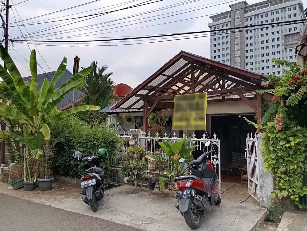 DIJUAL RUMAH SIAP HUNI KOMPLEK PU PONDOK PINANG JAKARTA SELATAN