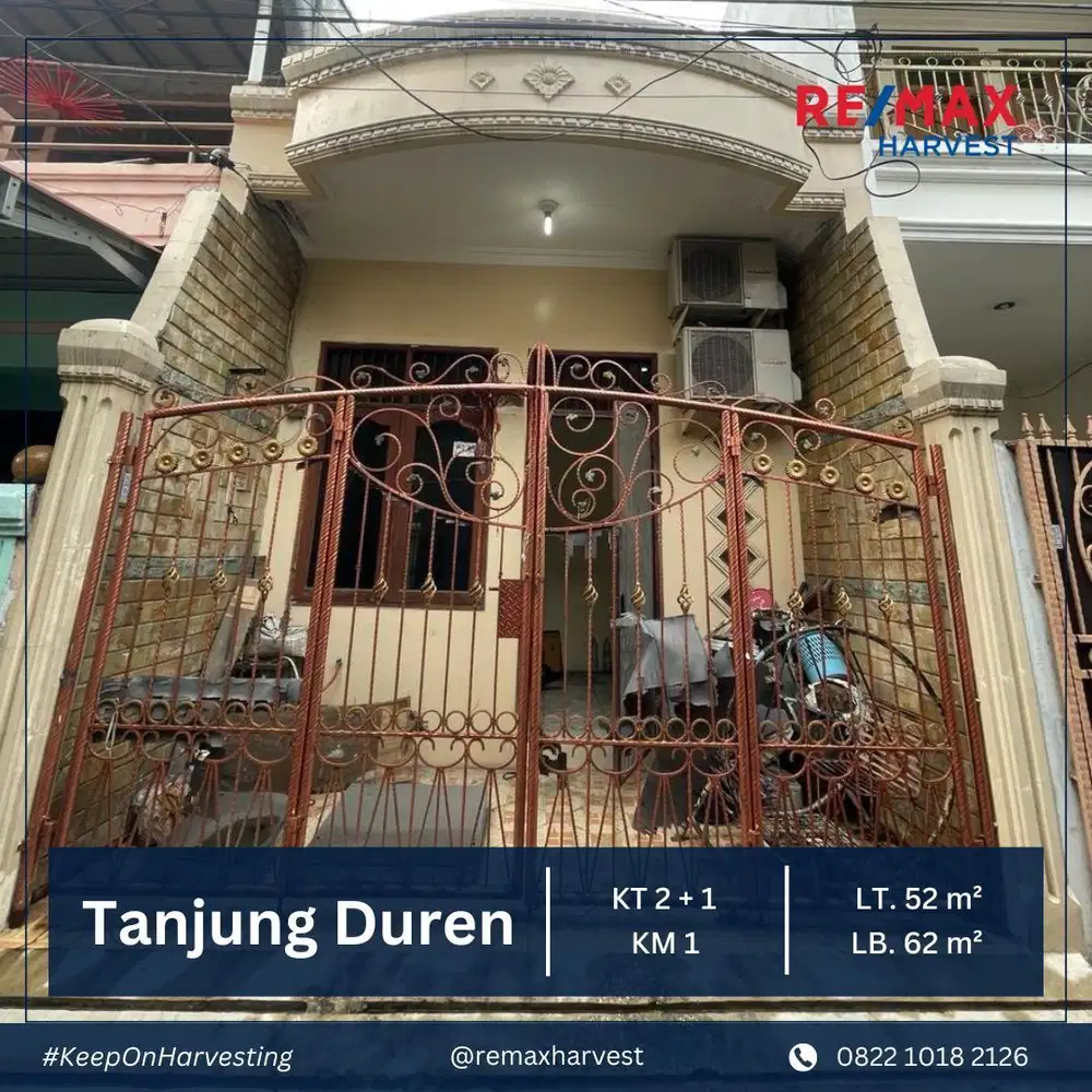 Dijual Sangat Murah Rumah Tinggal Siap Huni Tanjung Duren