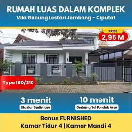 S784.Rumah Luas Dlm Perum Vila Gn Lestari Strategis Dkt St Sudimara