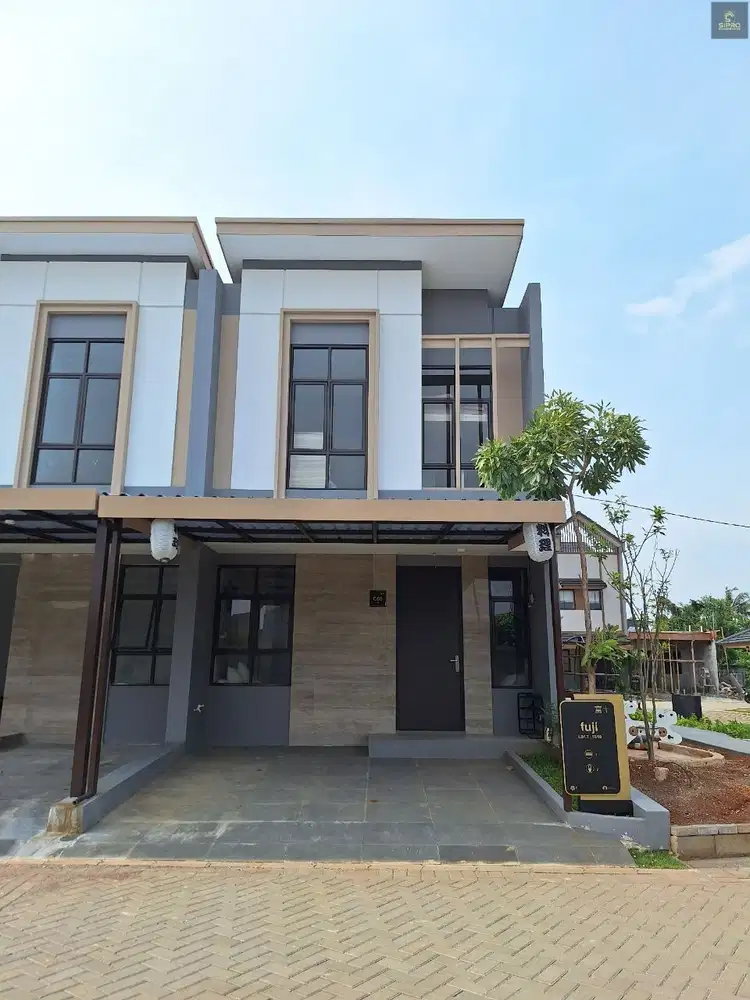 Rumah 2 Lt Siap Huni Konsep Jepang Harga Ekonomis Free Biaya2