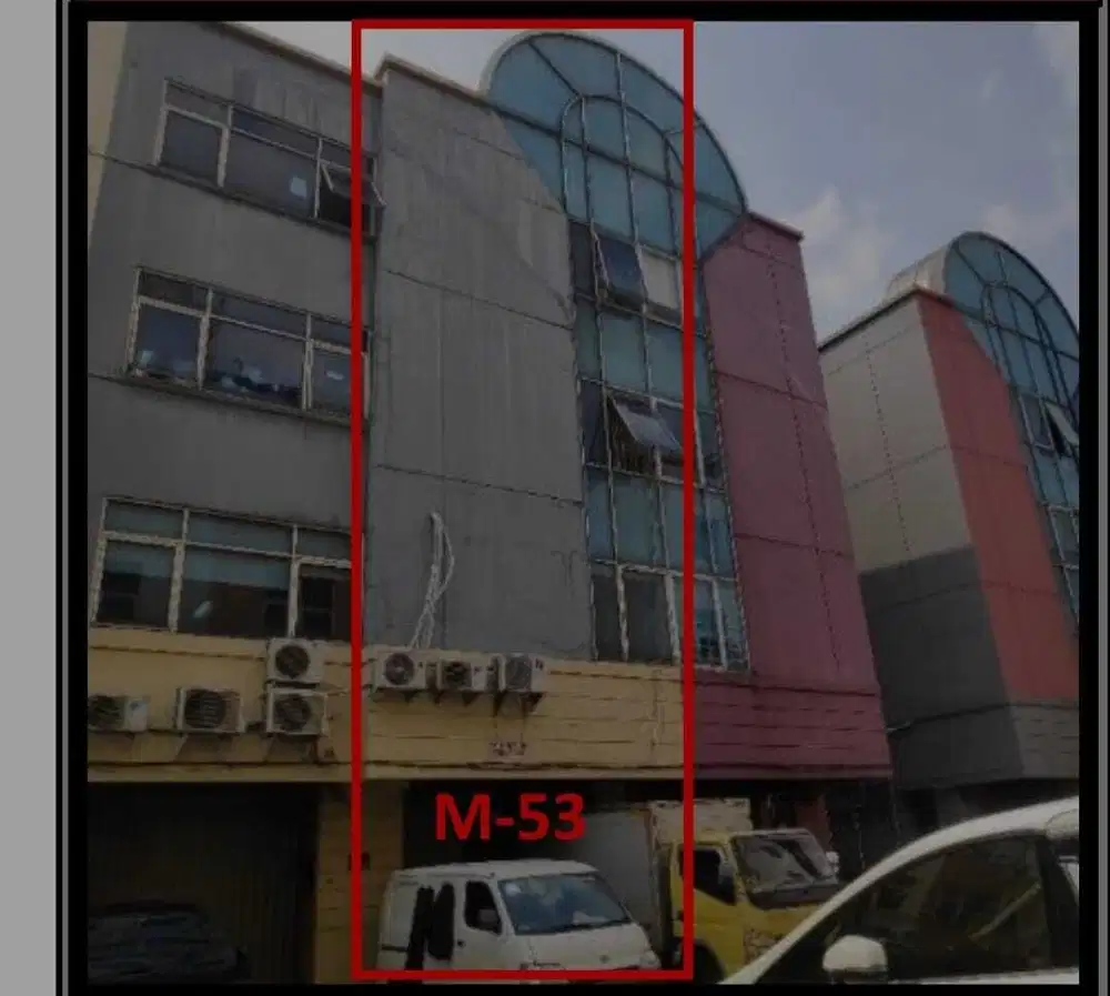 DiJual Ruko Gandeng 4 Lantai Aset Bank Di Rukan Taman Meruya