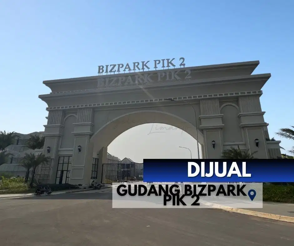 TERMURAH GUDANG BIZPARK PIK 2 6X20 READY PAKAI