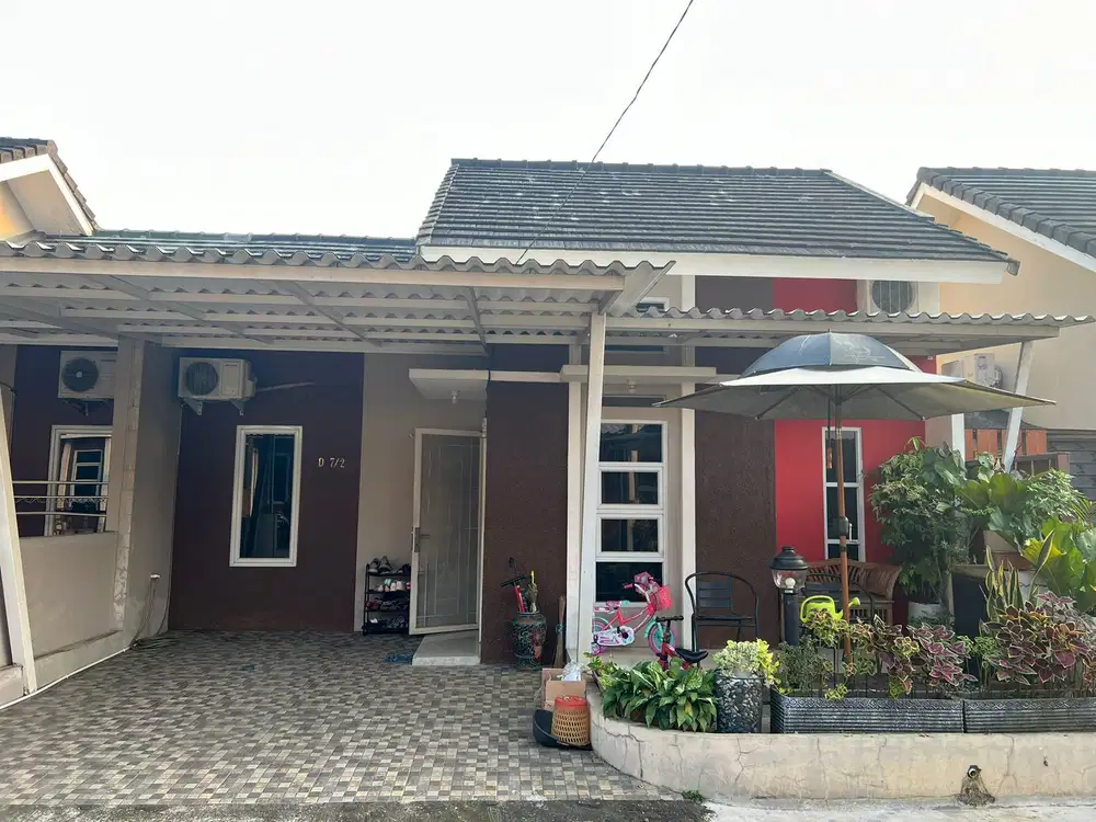 Rumah Semi Furnished 2KT Pesona Intiland Bogor, Cash/Over Kredit