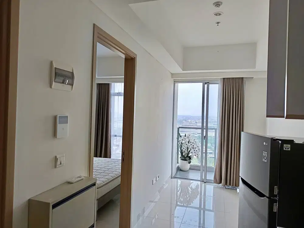 APARTEMEN CANTIK DISEWAKAN SEMI FURNISHED SEDAYU CITY SUITES JAKARTA