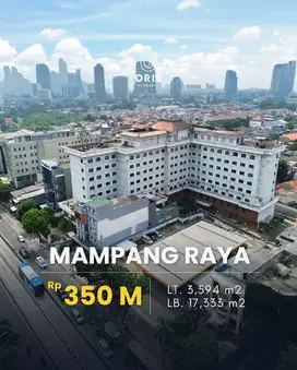 Dijual Hotel Area Strategis di Mampang Prapatan Jakarta Selatan