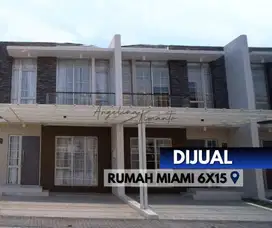 Rumah Baru Over Credit KPR 6x15 Cluster Miami Boulevard PIK 2