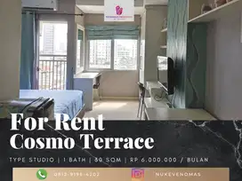 Disewakan Apartemen Cosmo Terrace Type Studio Full Furnished