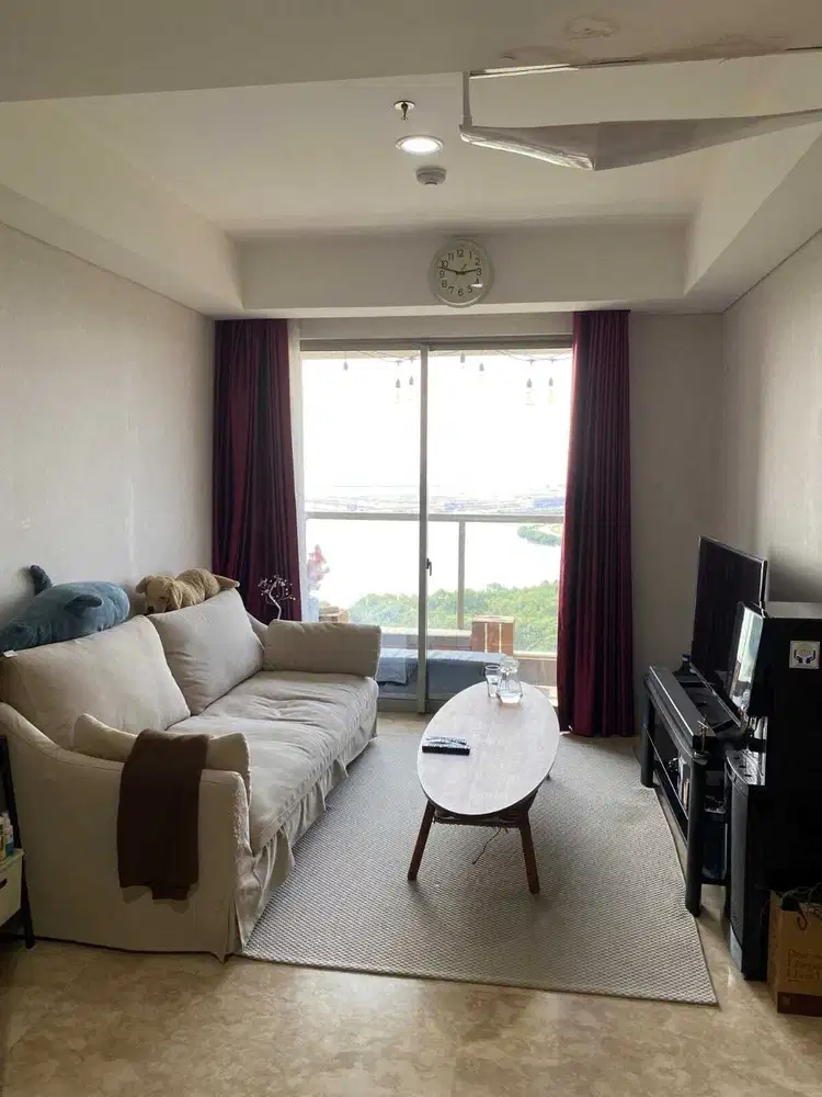 Sewa Apartment Gold Coast PIK2 1BR 51m2 Full Furnished
