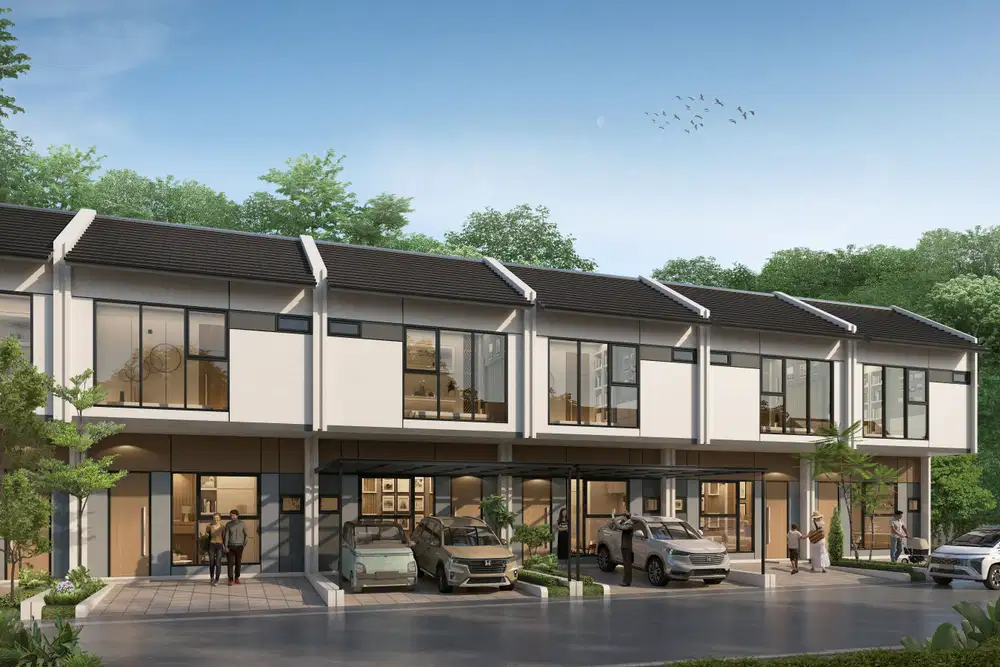 Jual Rumah 2 Lantai Cluster Florence Village Di Jakarta Mulai 973 Juta