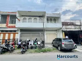 Disewakan ruang usaha berikut rumah tinggal  dekat pasar Gede, Solo