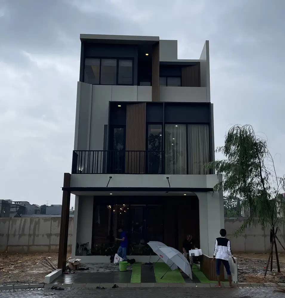 Hunan Baru 3 Lantai Kosambi jakbar Dekat Greenlake Master Bedroom Luas