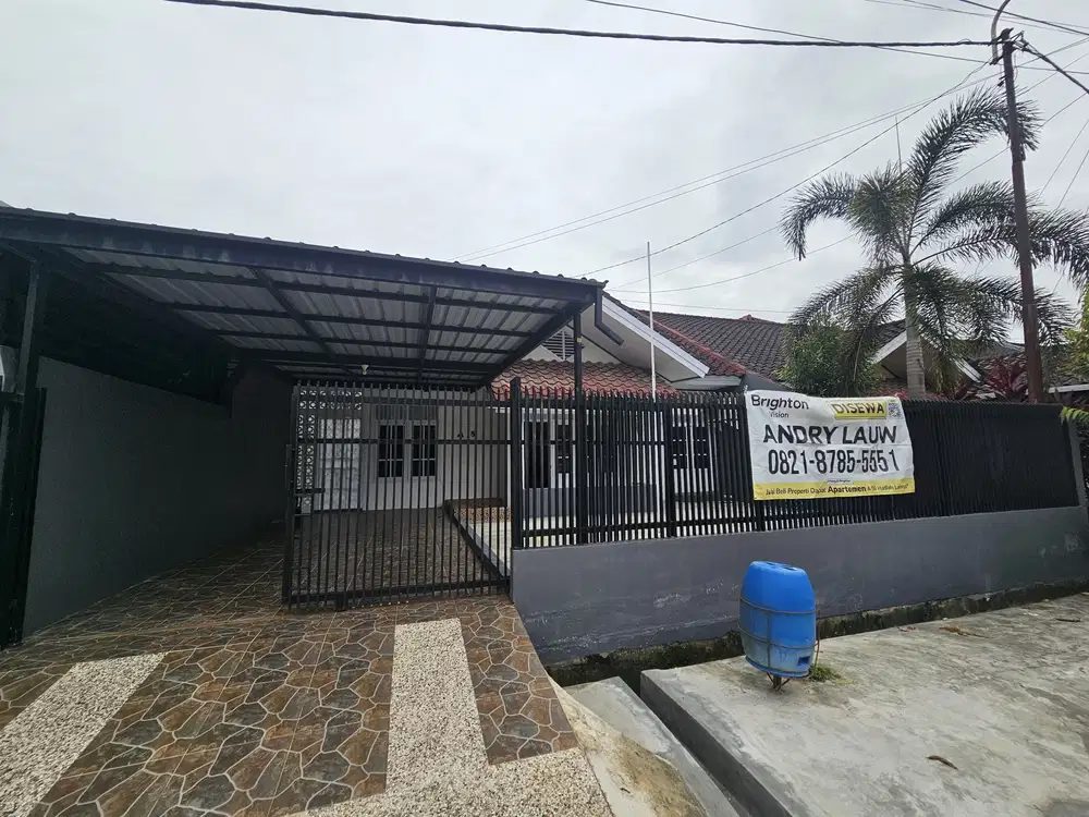 Rumah cantik minimalis furnish di bdi