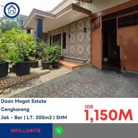 RUMAH BESAR JUAL LELANG HARGA PALING MURAH DI DAAN MOGOT ESTATE