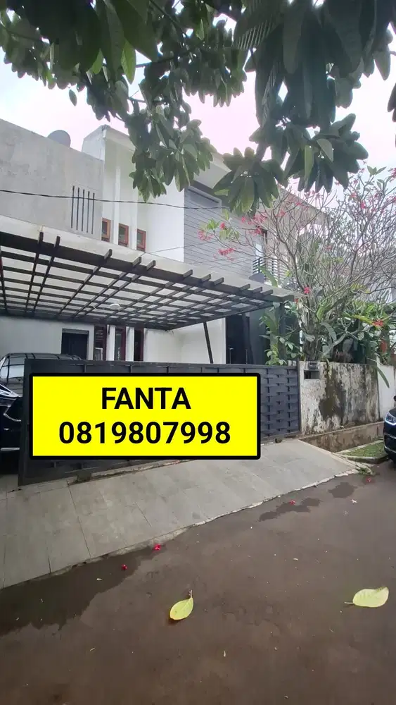 Cluster rumah bintaro estetika nyaman adem siap huni negoooo