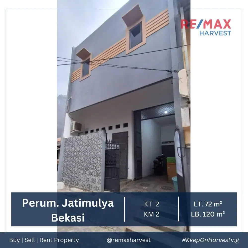 Dijual Cepat Rumah Tinggal Siap Huni Perum. Jatimulya