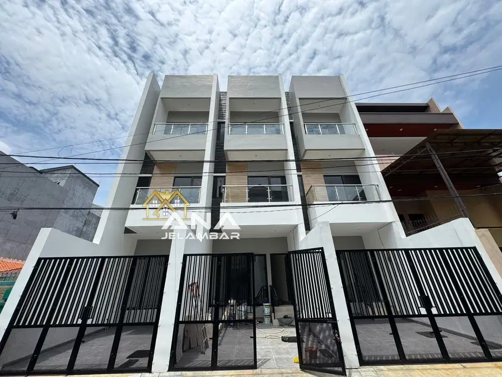 ANA RUMAH BARU 4.33X20M² DI KAVLING POLRI JELAMBAR