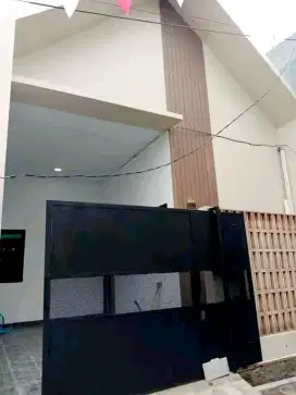 DI JUAL RUMAH MODEL SCANDINAVIAN, DI VILLA MAS INDAH, KOTA BEKASI.