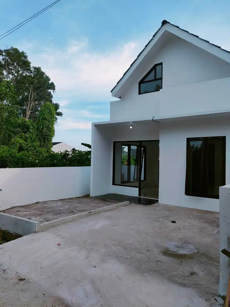 rumah cantik minimalis 1 lantai di palm hills sepinggan