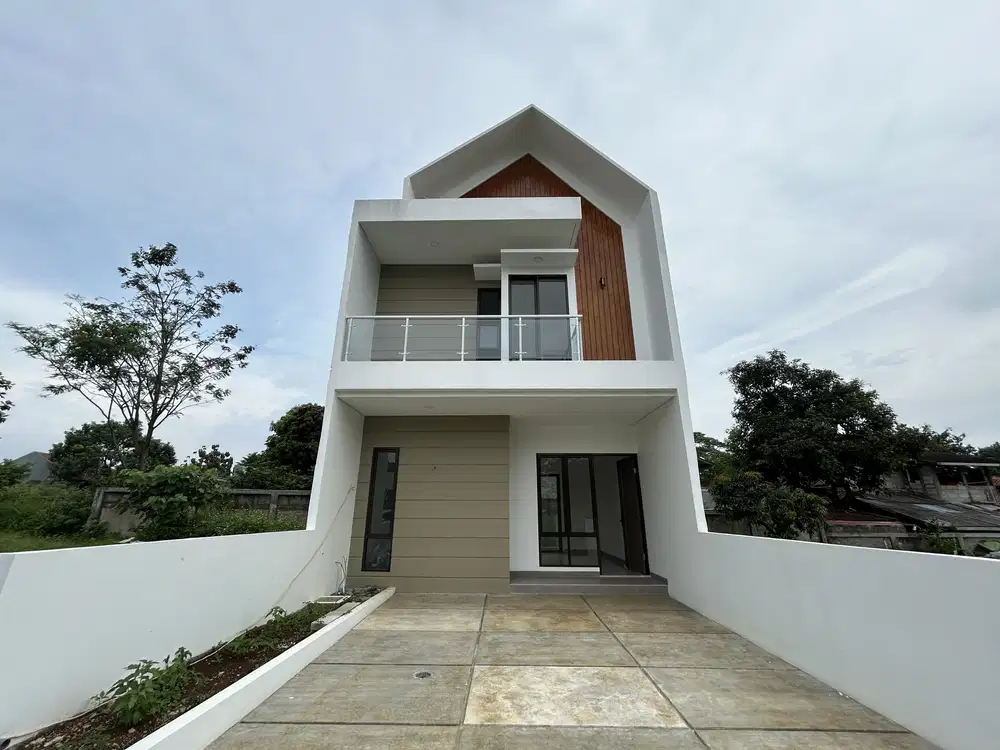 Dijual Rumah Tanpa DP di Cilendek Kota Bogor, 2 Lantai dalam Cluster!