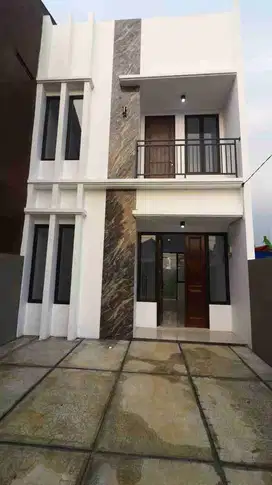 Rumah Baru Siap Huni Pinggir Jalan Sukahati Cibinong Bisa KPR Bogor