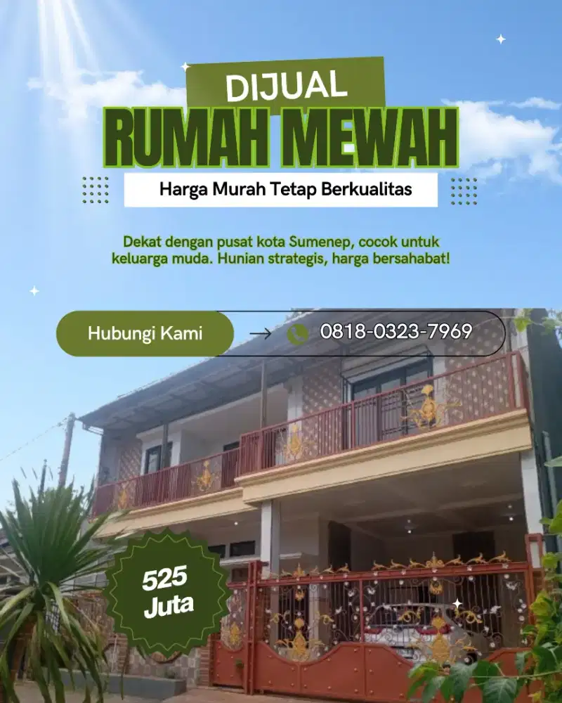 Rumah premium lokasi Kota