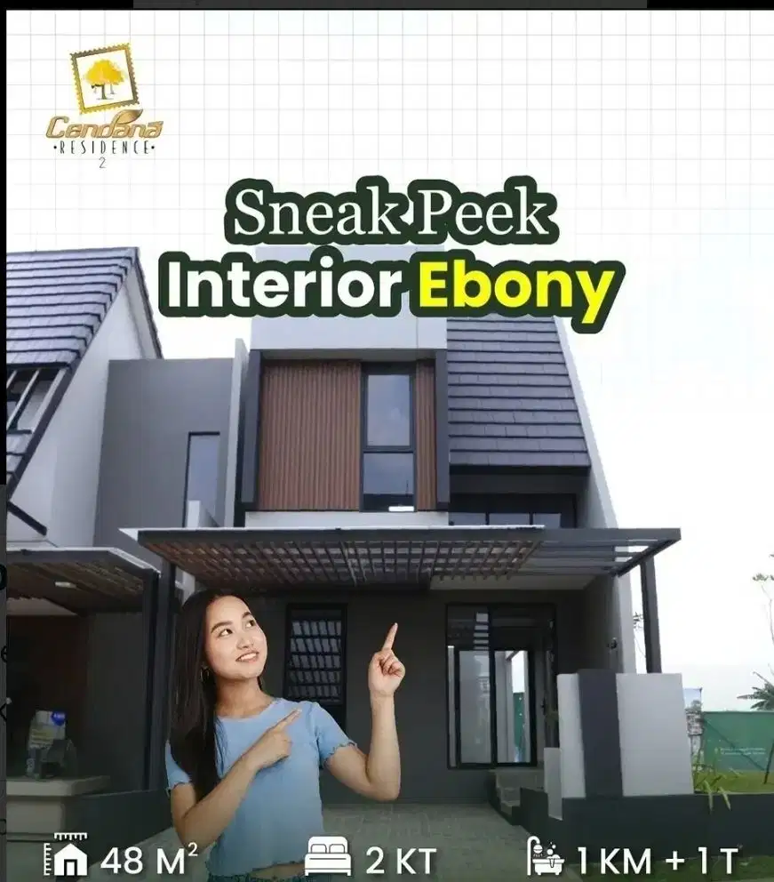 Siap Huni Dekat Stasiun Rawabuntu Free Biaya2 Langsung Akad