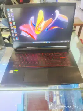 MSI GF63 Thin 9SCSR 15inc Core i7-9750H Ram 16GB/512GB GTX 1650Ti 4GB