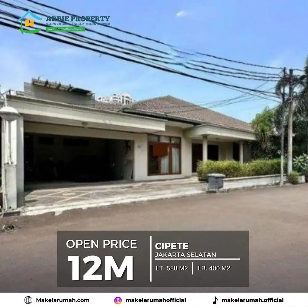Rumah Mewah Dalam Cluster Harga Murah Di Teladan Cipete Jaksel