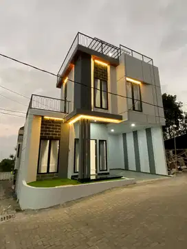 Dijual Cepat Rumah Villa arif toko + Kolam Renang Kota Batu Jatim Park