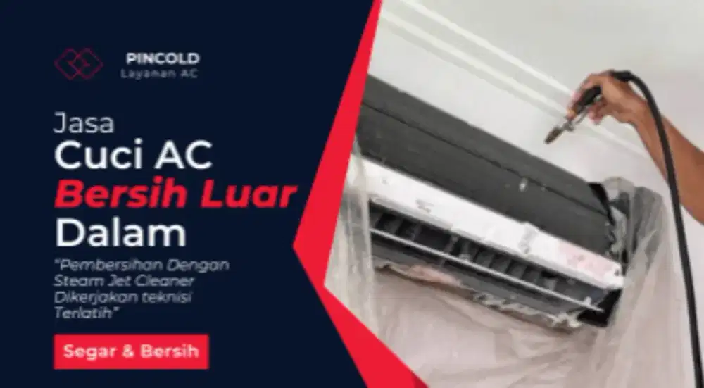 Cuci dan servis ac