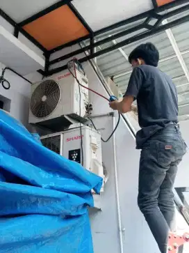 Jasa bongkar pasang ac,service AC,kulkas,mesin cuci,pompa air dll